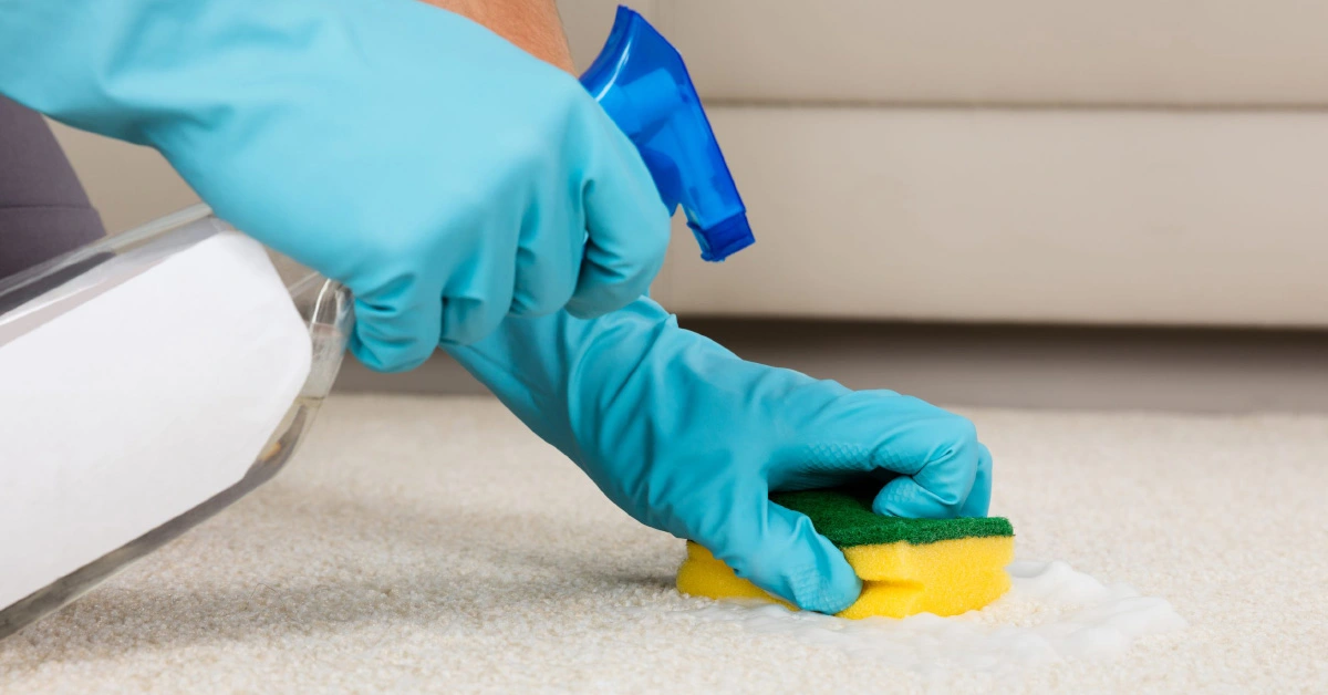 You are currently viewing نحوه پاک کردن لکه روغن و چربی از فرش