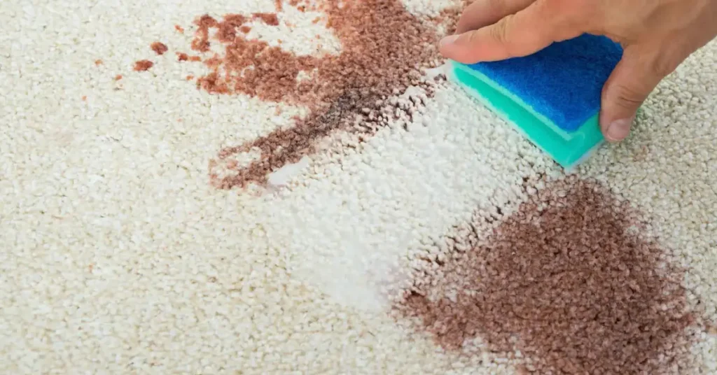 نکات مهم هنگام شستن فرش با لکه روغن