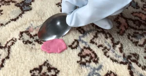 Read more about the article پاک کردن آدامس از روی فرش