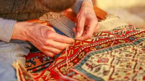 خدمات رفوگری و تعمیرات فرش